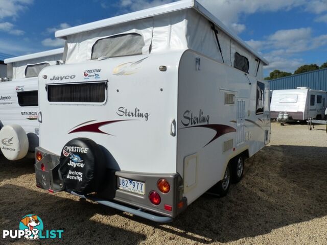 2008  JAYCO STERLING  17.55-3 POP TOP