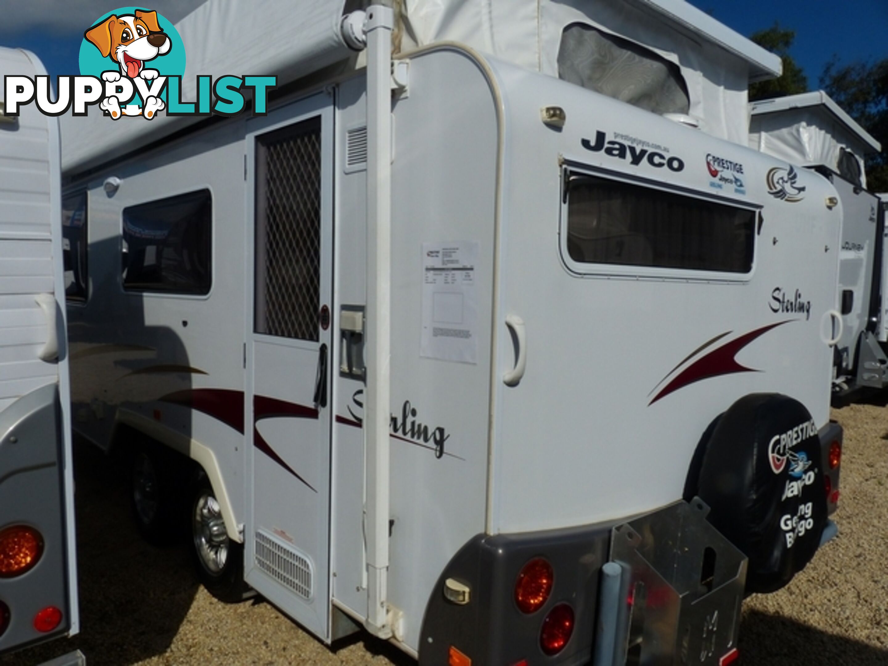 2008  JAYCO STERLING  17.55-3 POP TOP