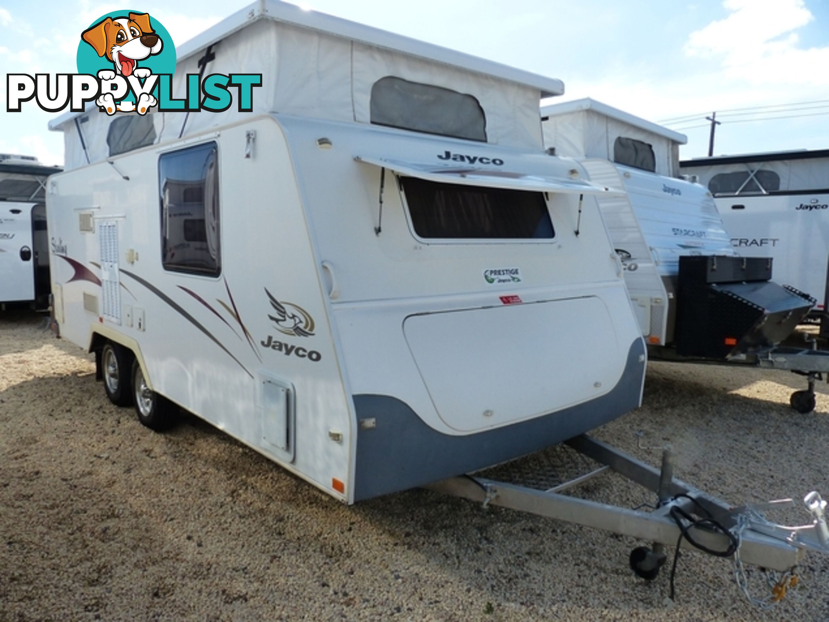 2008  JAYCO STERLING  17.55-3 POP TOP