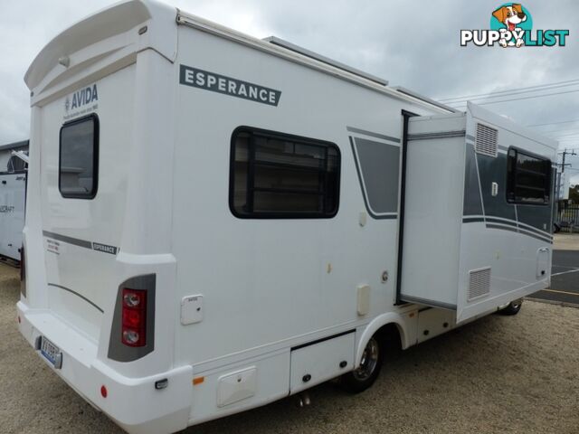 2019  AVIDA ESPERANCE MOTORHOME c7994 CAB CHASSIS