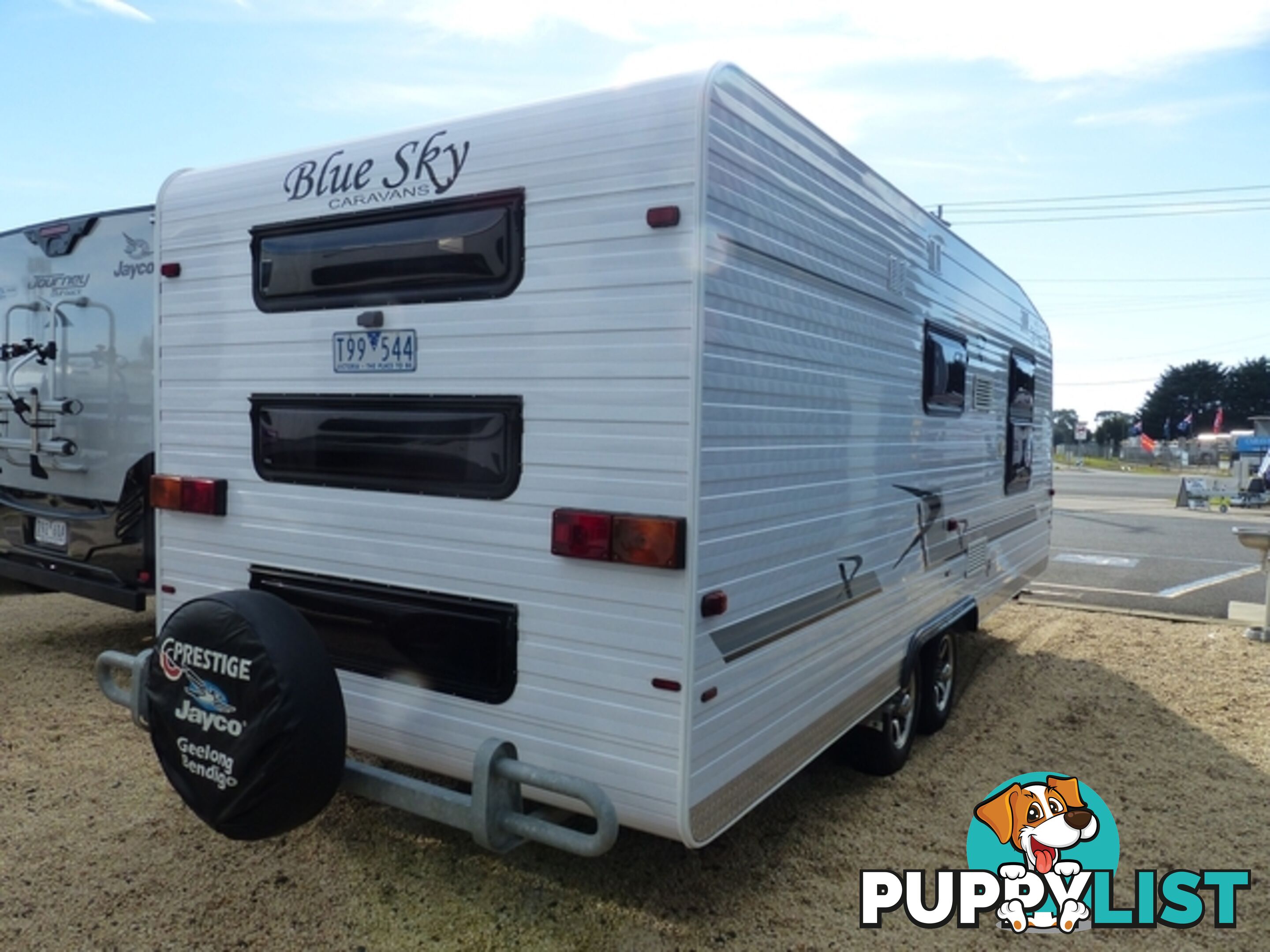 2011  BLUE SKY FAMILY TOURER   CARAVAN