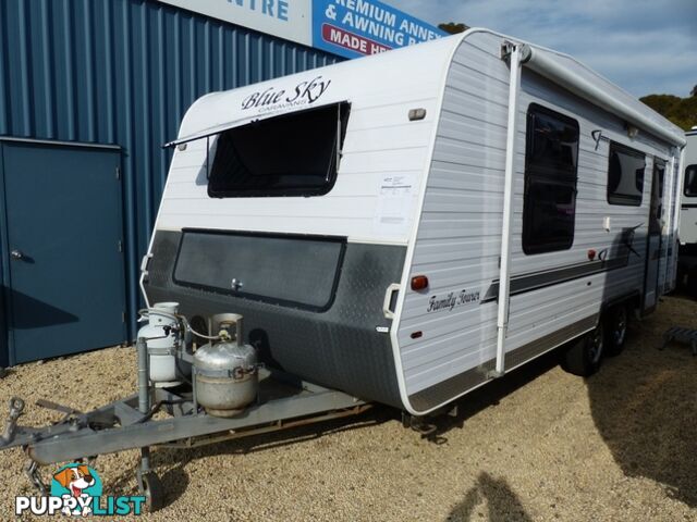 2011  BLUE SKY FAMILY TOURER   CARAVAN