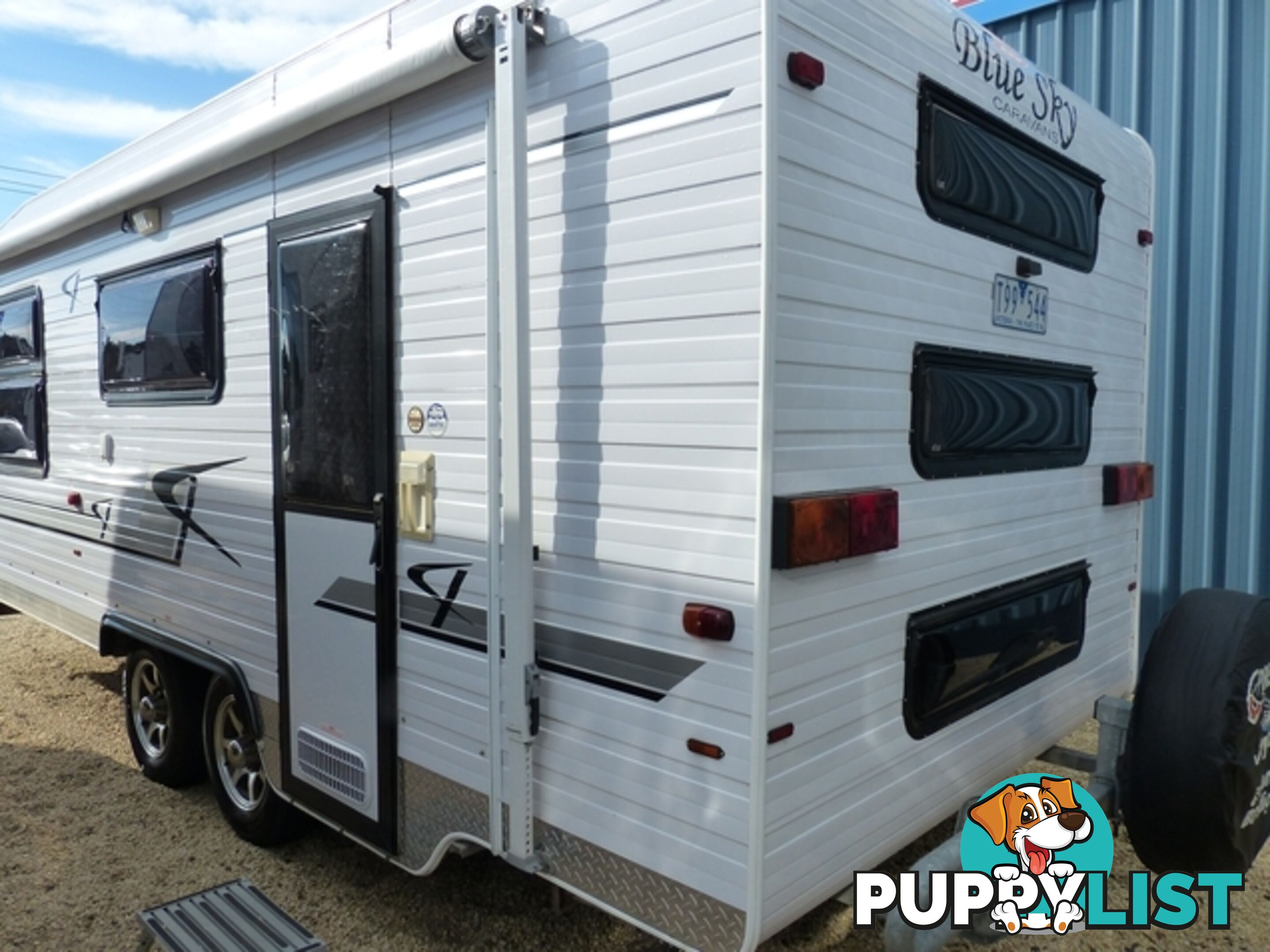 2011  BLUE SKY FAMILY TOURER   CARAVAN