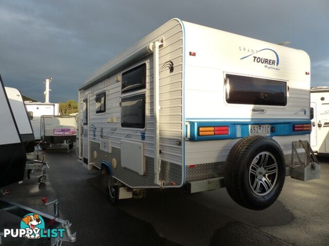 2011  GRANT TOURER HYLANDER  OFF ROAD H CARAVAN