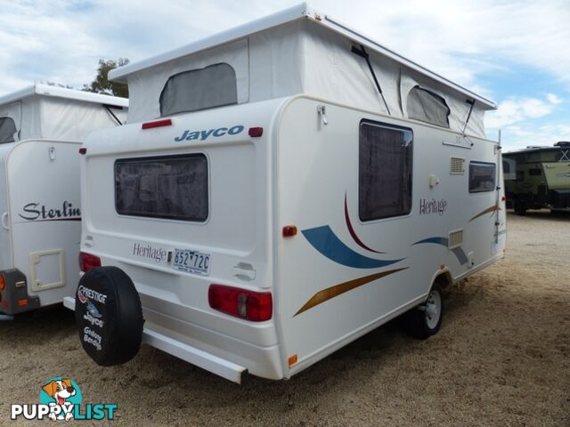 2005  JAYCO HERITAGE  16 52.2 POP TOP