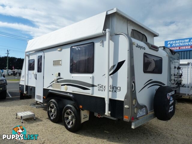 2012  JAYCO STERLING OUTBACK  17.55-7 OB POP TOP