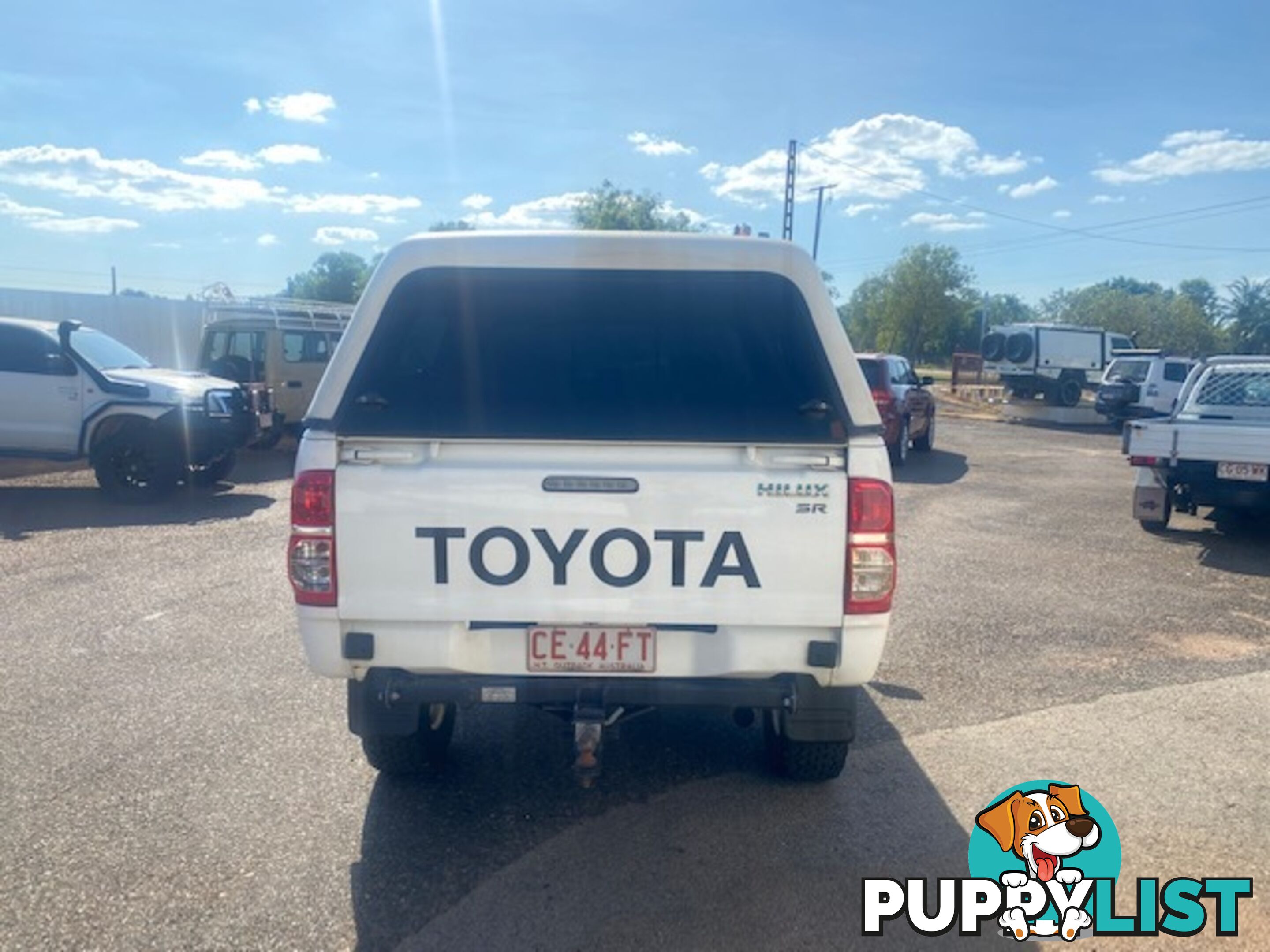2012 Toyota Hilux SR 4x4 Dual Cab Ute Manual, White, Turbo Diesel