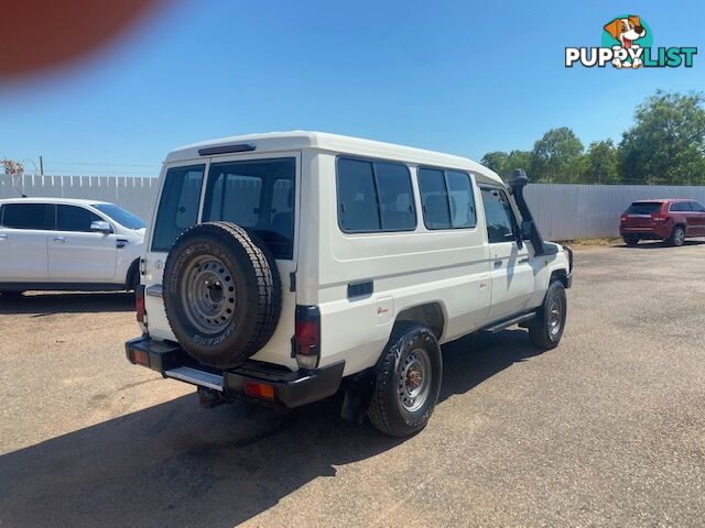2018 Toyota Landcruiser Workmate VDJ78R Troopcarrier Wagon 8 Seater Manual