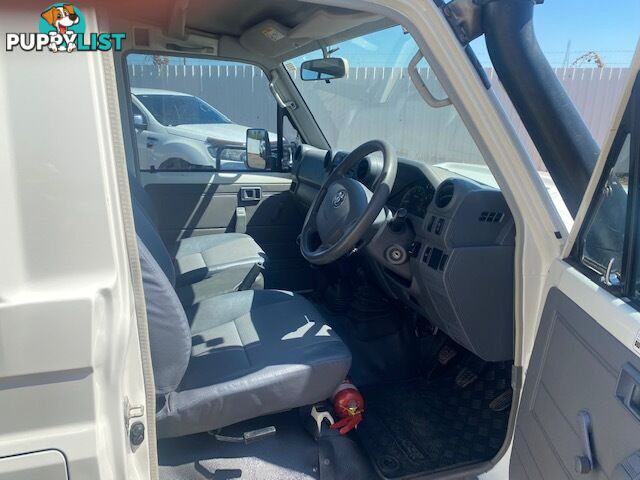 2018 Toyota Landcruiser Workmate VDJ78R Troopcarrier Wagon 8 Seater Manual
