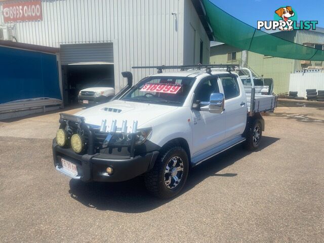 2012 Toyota Hilux SR (4X4) Ute Manual