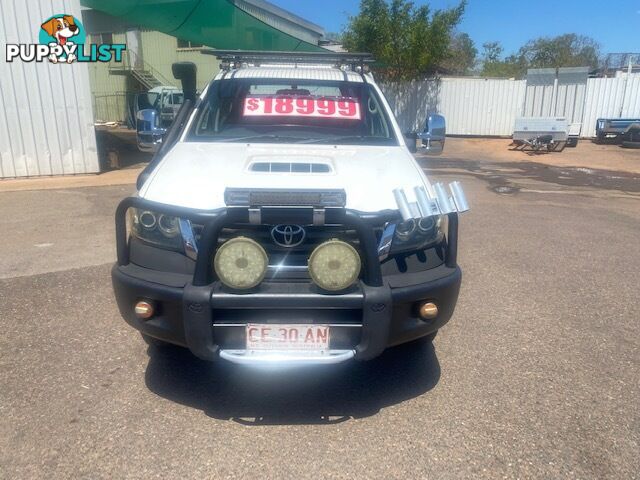 2012 Toyota Hilux SR (4X4) Ute Manual