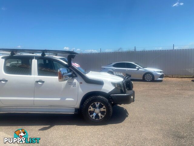 2012 Toyota Hilux SR (4X4) Ute Manual