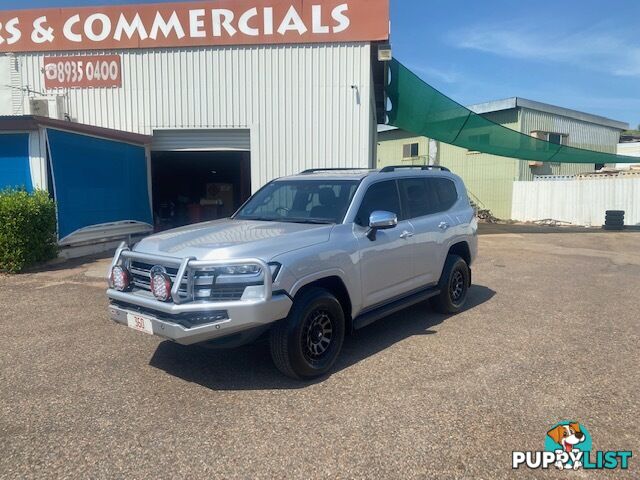 2024 Toyota Landcruiser 300 Series Sahara 4x4 Wagon Silver, Automatic