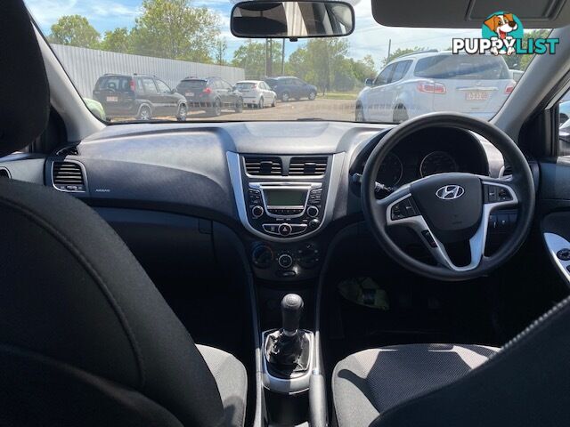 2012 Hyundai Accent Hatchback Manual