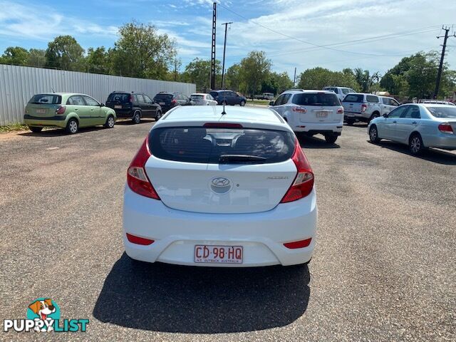 2012 Hyundai Accent Hatchback Manual