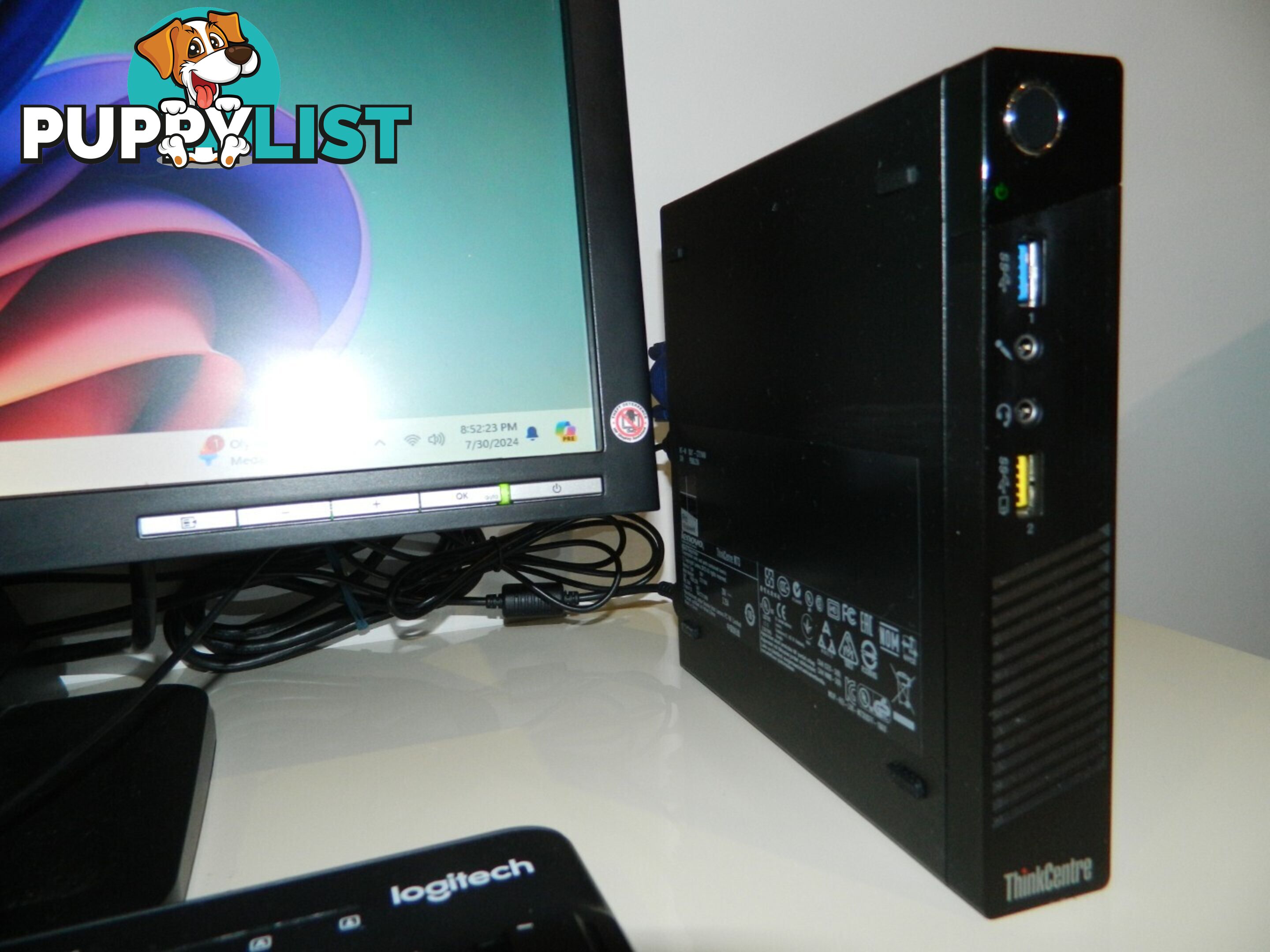 Lenovo ThinkCentre M93p Desktop-Core i5-4th Gen/8GB RAM/256GB SSD