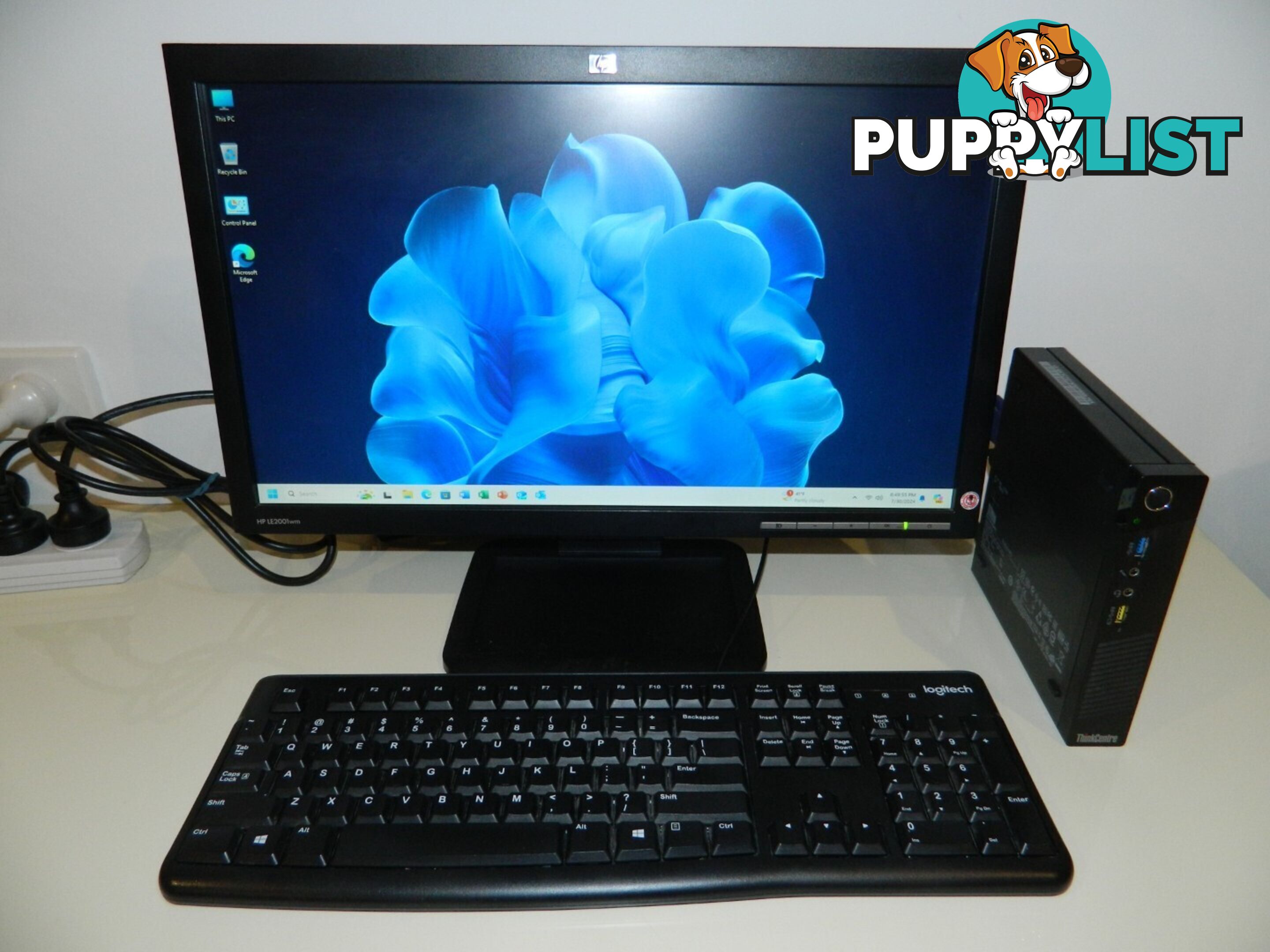 Lenovo ThinkCentre M93p Desktop-Core i5-4th Gen/8GB RAM/256GB SSD