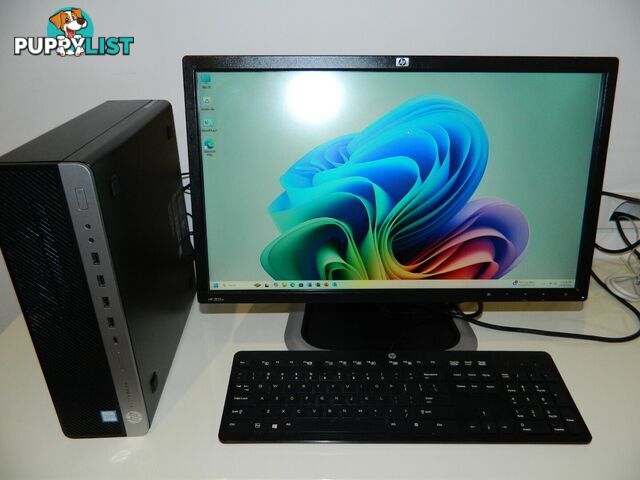 HP EliteDesk 800 G5 SFF - Core i7-9th Gen/16GB RAM/256GB SSD/HP 22 inch