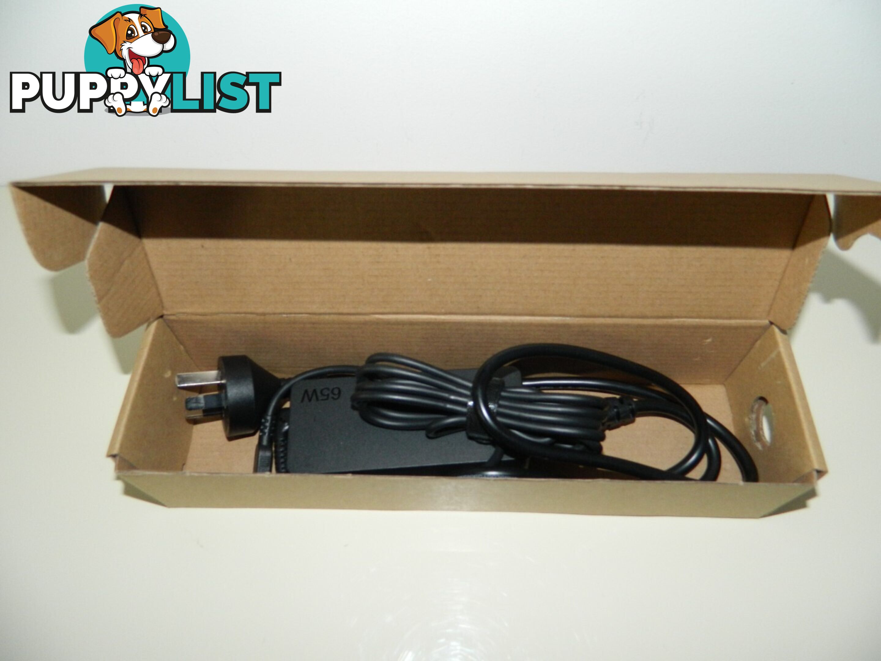 Lenovo 65W USB-C Charger NEW in box w/power cable (Good for HP, Dell)