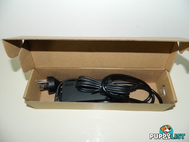 Lenovo 65W USB-C Charger NEW in box w/power cable (Good for HP, Dell)