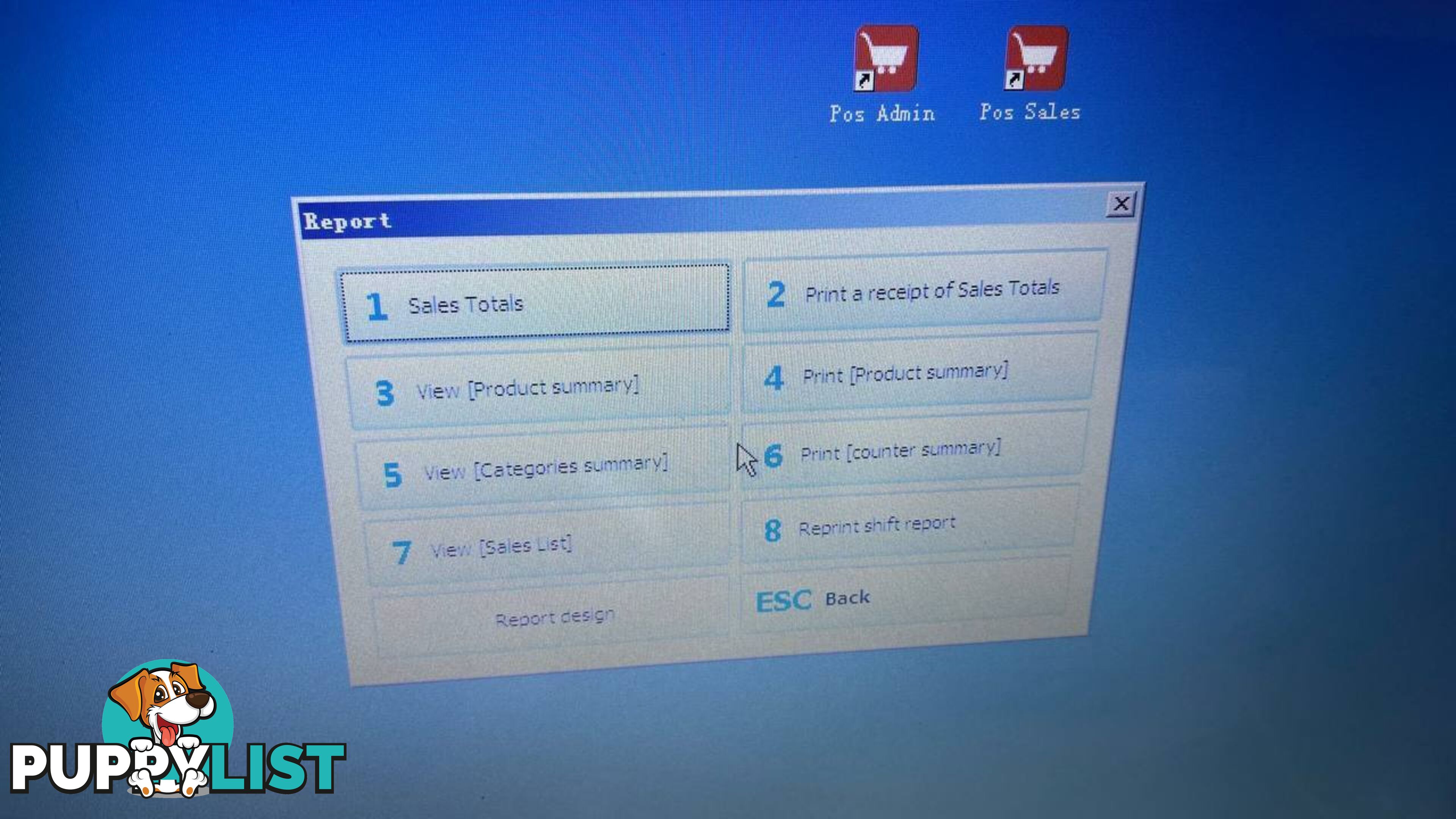 Used POS system for retail business