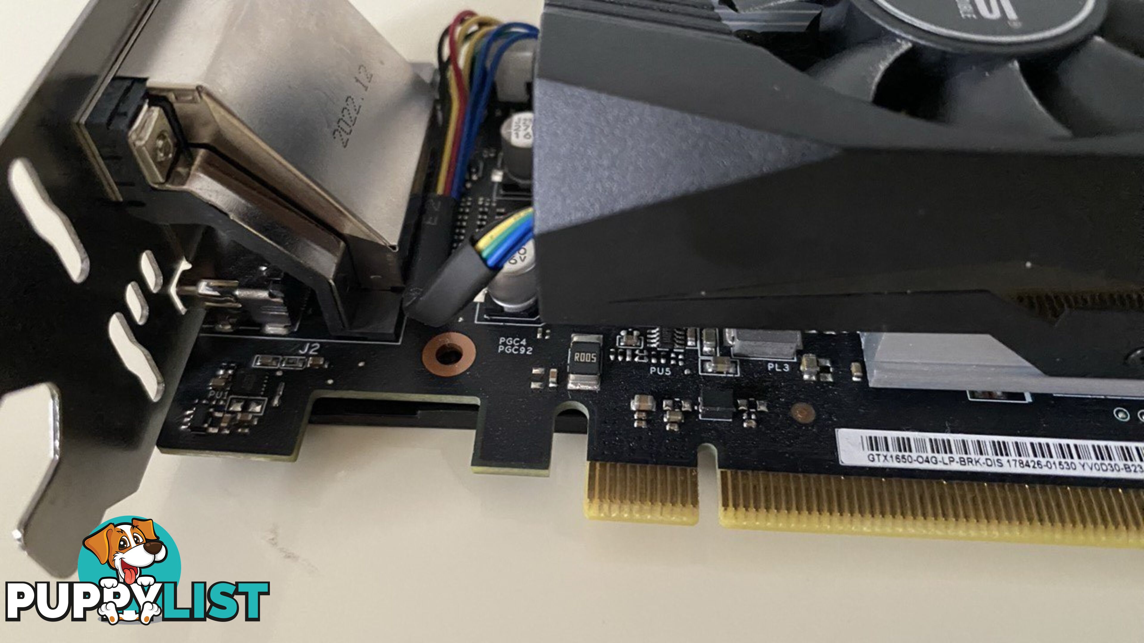 ASUS NVIDIA Geforce GTX 1650 LP (Low Profile) 4GB GDDR5 SDRAM