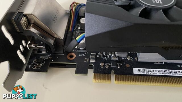 ASUS NVIDIA Geforce GTX 1650 LP (Low Profile) 4GB GDDR5 SDRAM