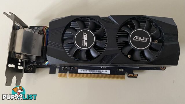 ASUS NVIDIA Geforce GTX 1650 LP (Low Profile) 4GB GDDR5 SDRAM