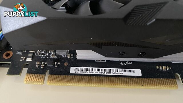 ASUS NVIDIA Geforce GTX 1650 LP (Low Profile) 4GB GDDR5 SDRAM