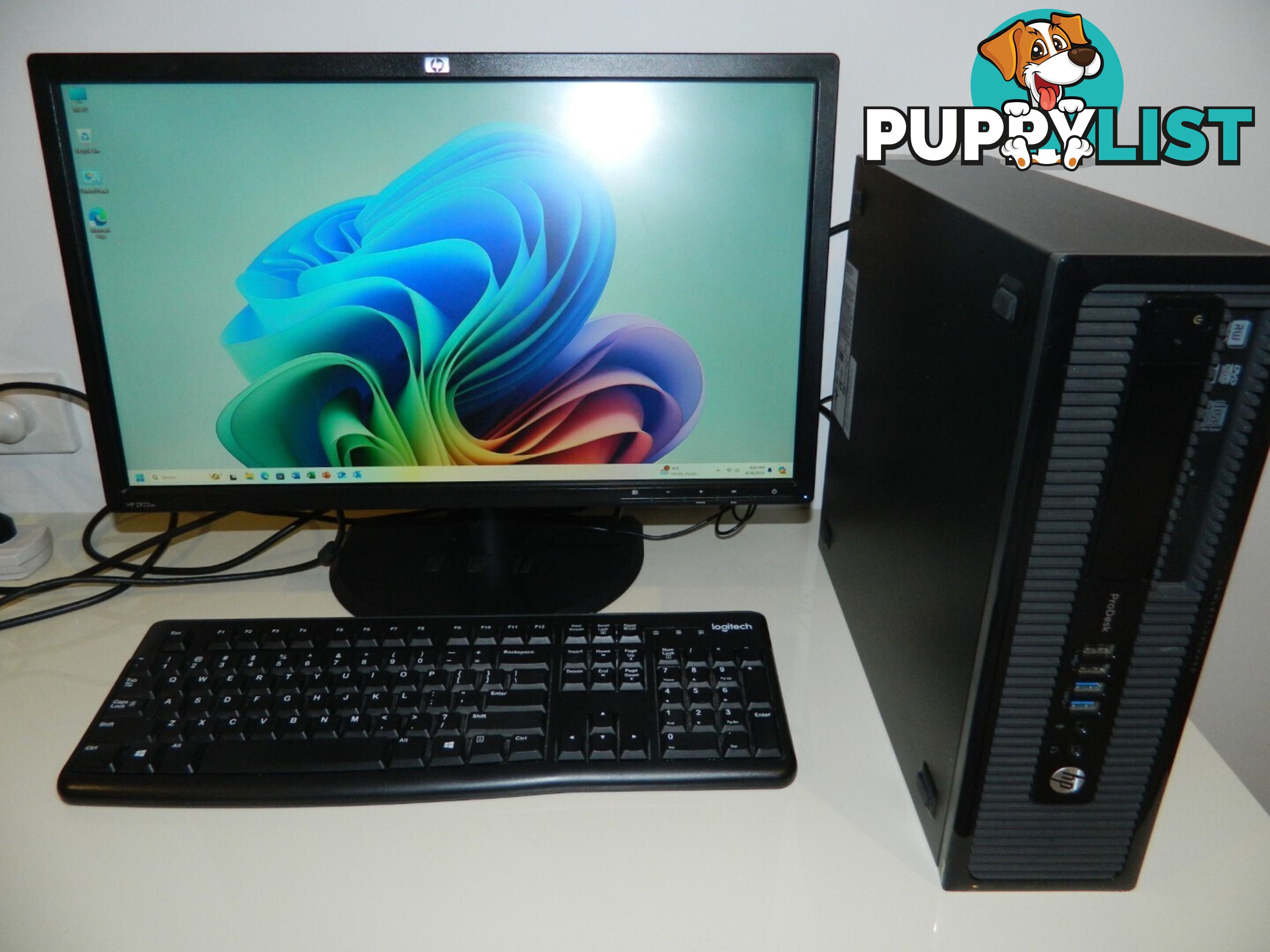 HP ProDesk 400 G1 SFF - Core i5-4th Gen/8GB RAM/250GB SSD/500GB HDD