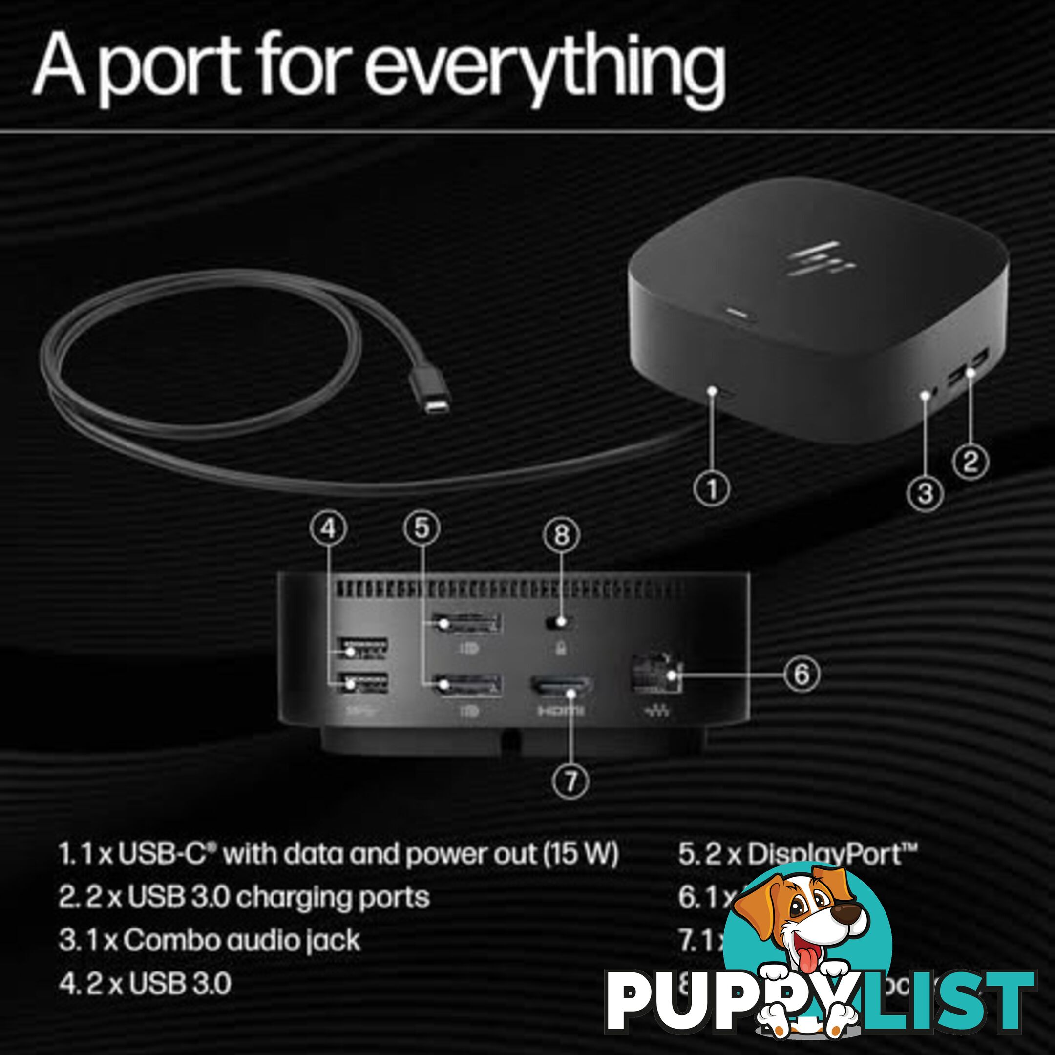 HP USB-C Dock G5