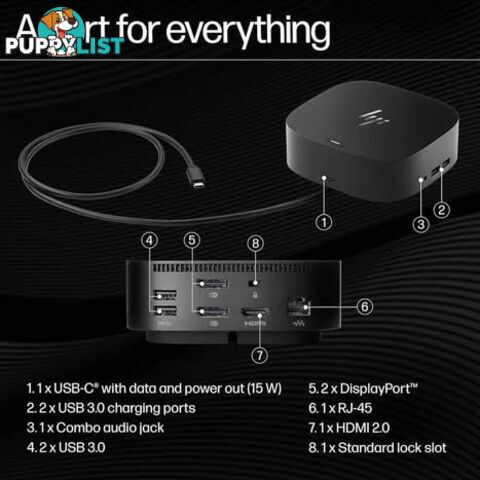 HP USB-C Dock G5
