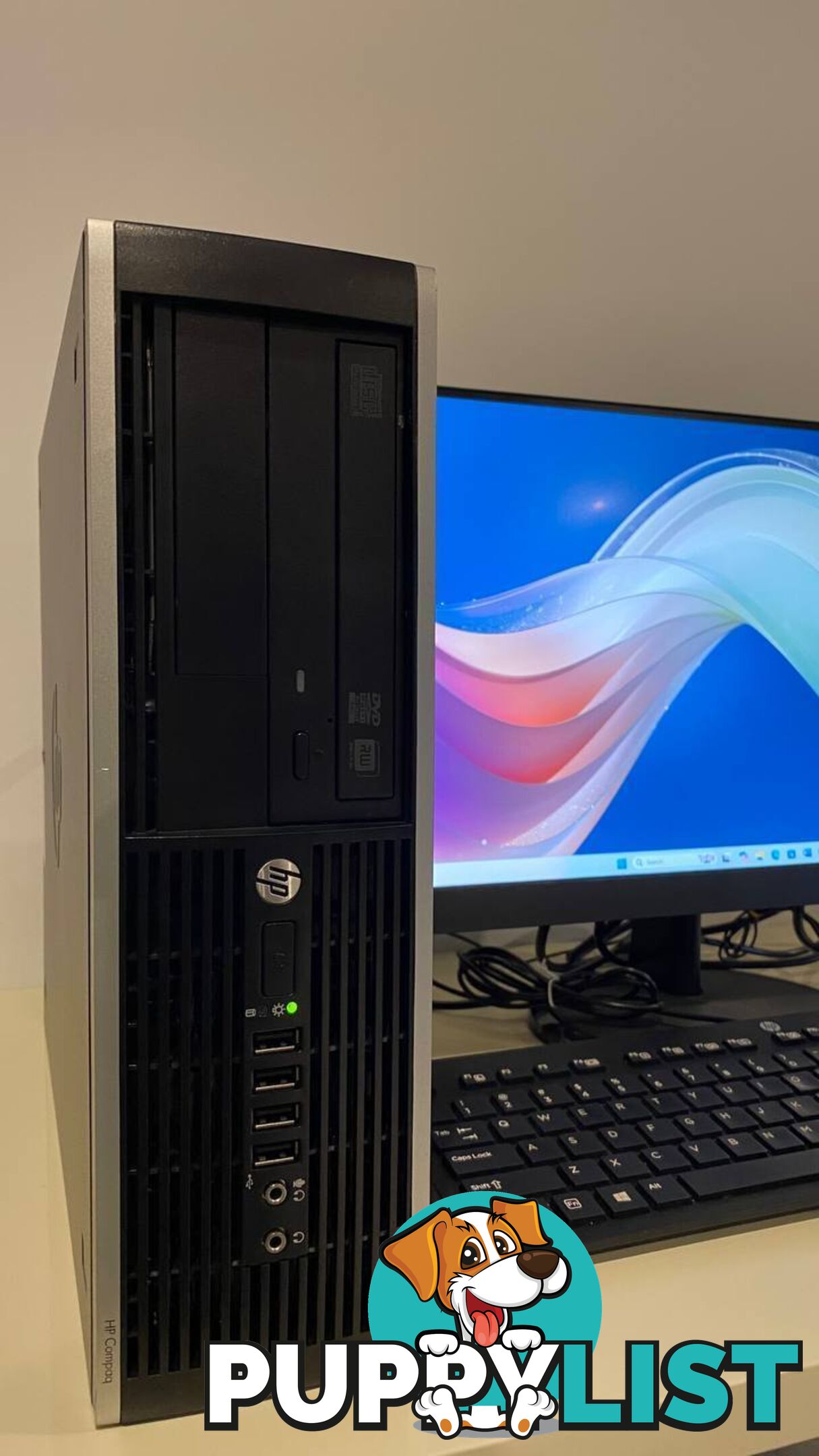 HP COMPAQ Pro 6300 SFF-Core i7-3th Gen/16GB RAM/128GB SSD & 750GB HDD