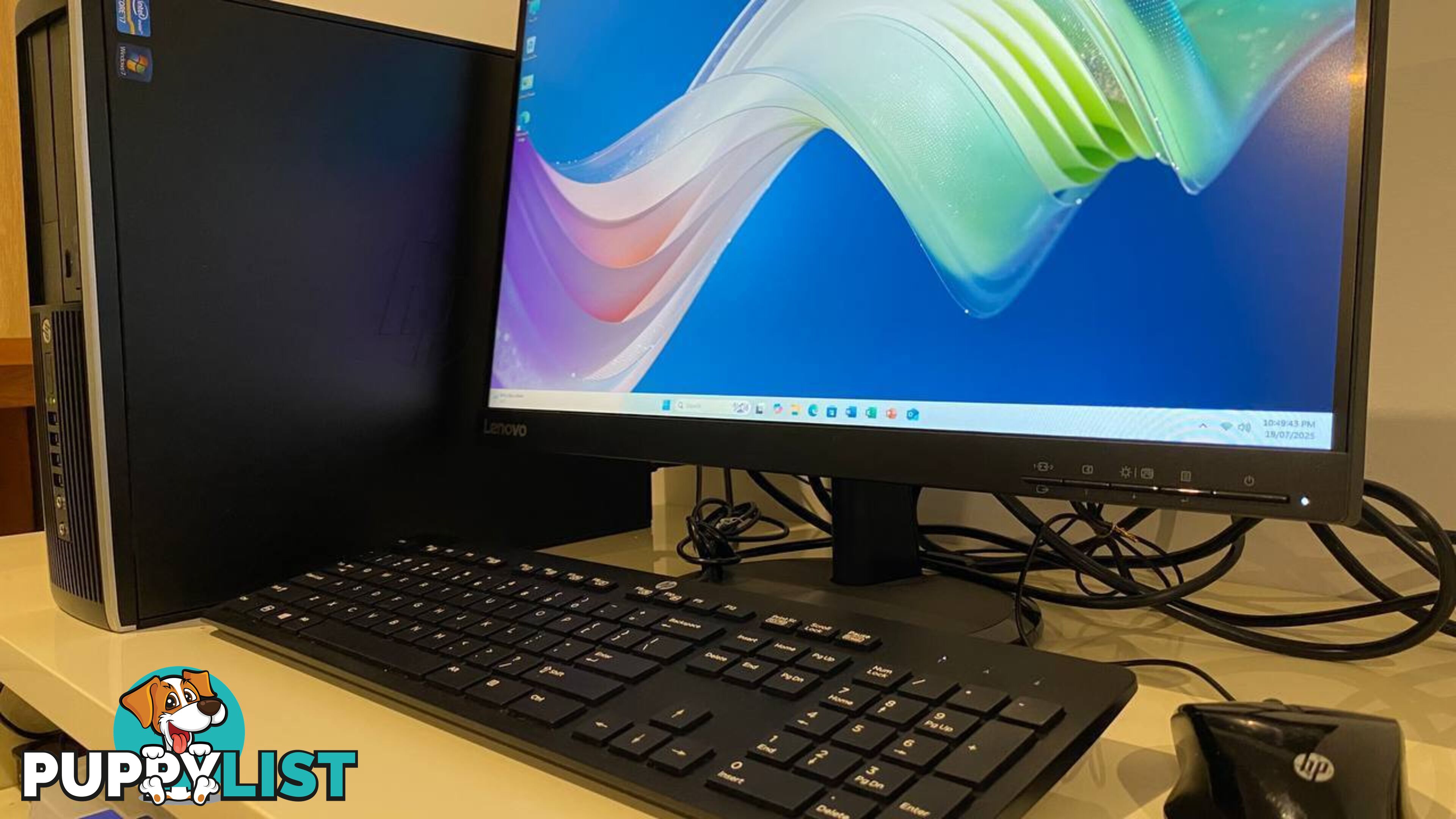 HP COMPAQ Pro 6300 SFF-Core i7-3th Gen/16GB RAM/128GB SSD & 750GB HDD
