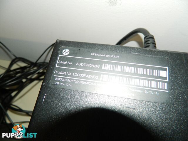 HP EliteDesk 800 G2 SFF - Intel i7-6700/16GB RAM/2TB SSD/25" FHD