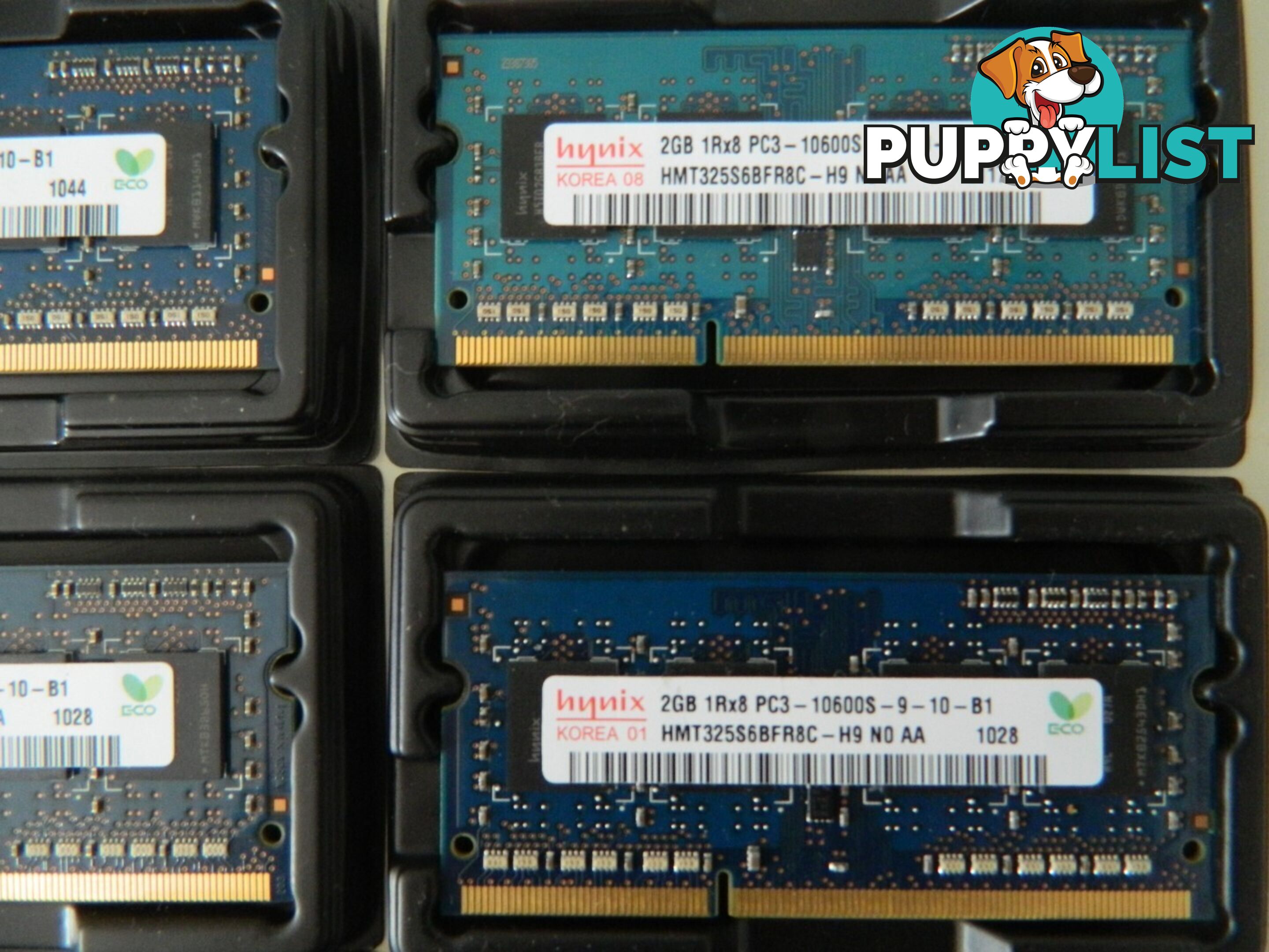 2GB Notebook RAM PC3-8500S/ PC3-10600S