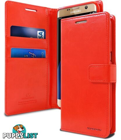 Goospery Mercury Blue Moon Diary for Samsung Galaxy S20 - Goospery - Red