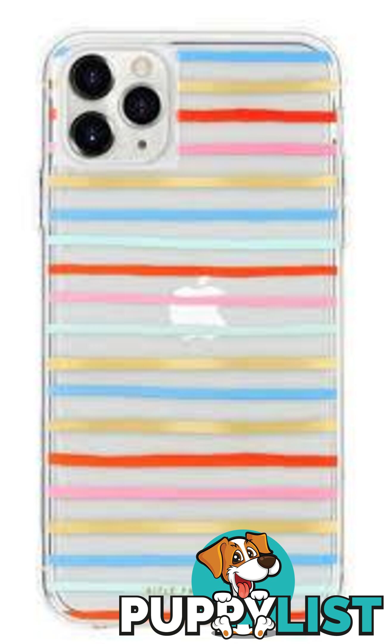 Case-Mate Rifle Paper Case For iPhone 11 Pro Max - Case-Mate - Happy Stripe - 846127186025