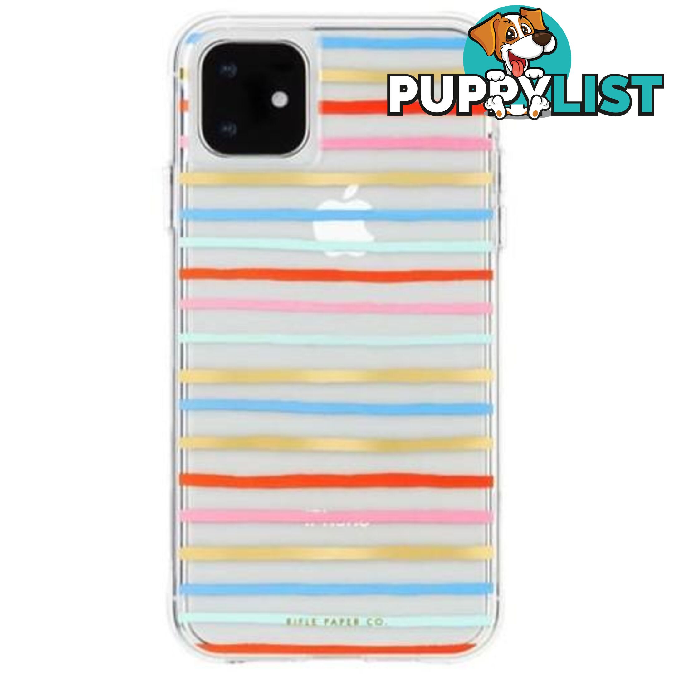 Case-Mate Rifle Paper Case For iPhone 11 Pro Max - Case-Mate - Happy Stripe - 846127186025