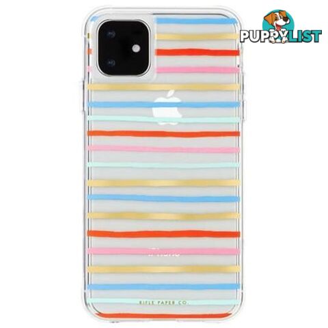 Case-Mate Rifle Paper Case For iPhone 11 Pro Max - Case-Mate - Happy Stripe - 846127186025