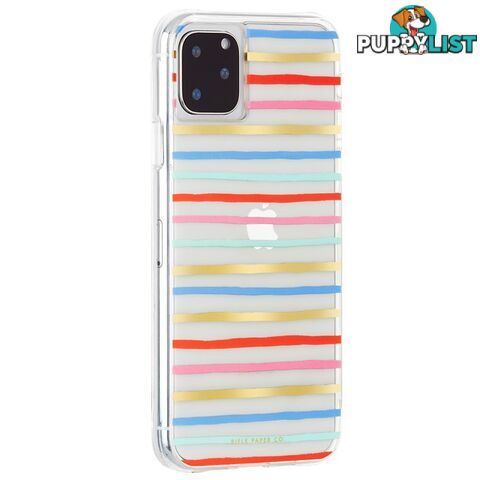 Case-Mate Rifle Paper Case For iPhone 11 Pro Max - Case-Mate - Happy Stripe - 846127186025