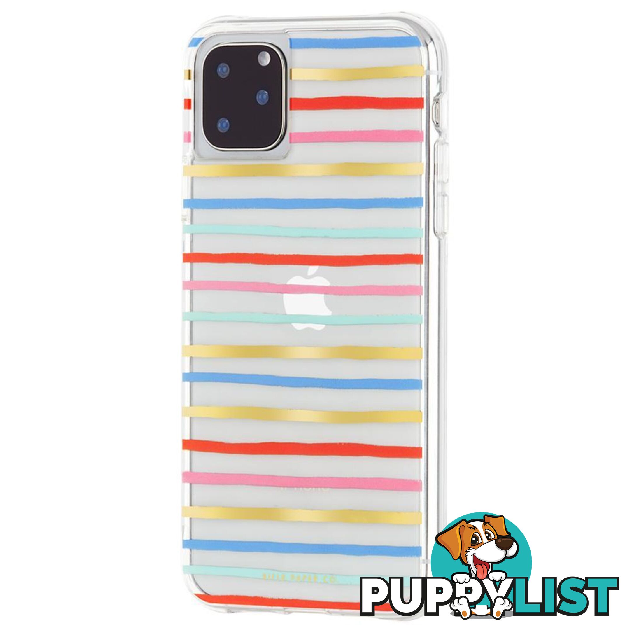 Case-Mate Rifle Paper Case For iPhone 11 Pro Max - Case-Mate - Happy Stripe - 846127186025