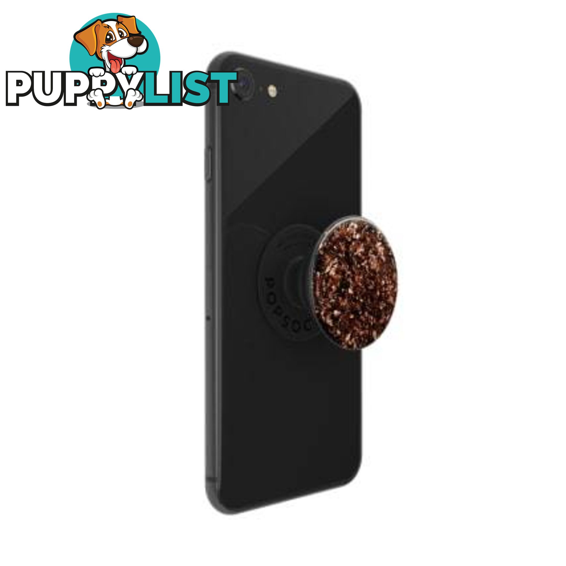 PopTop Premium Swappable Top (Gen 2) Foil Confetti Copper - PopSockets - 842978158235