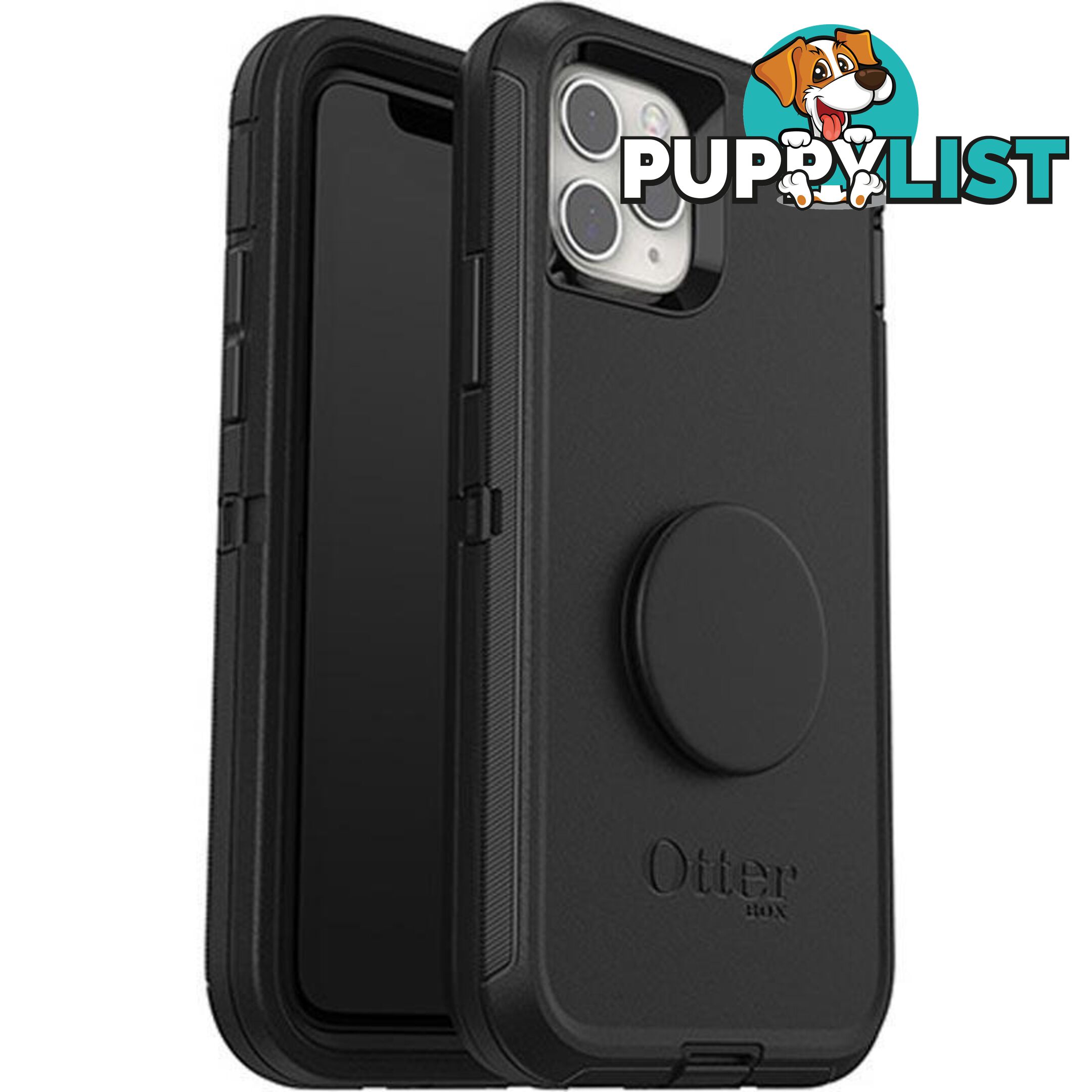 Genuine Otterbox Otter + Pop Defender Case For iPhone 11 - OtterBox - Black - 660543512349