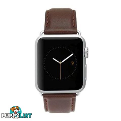 Case-Mate Signature Leather Apple Watch band For Apple Watch 42mm - Case-Mate - Tobacco - 846127171083