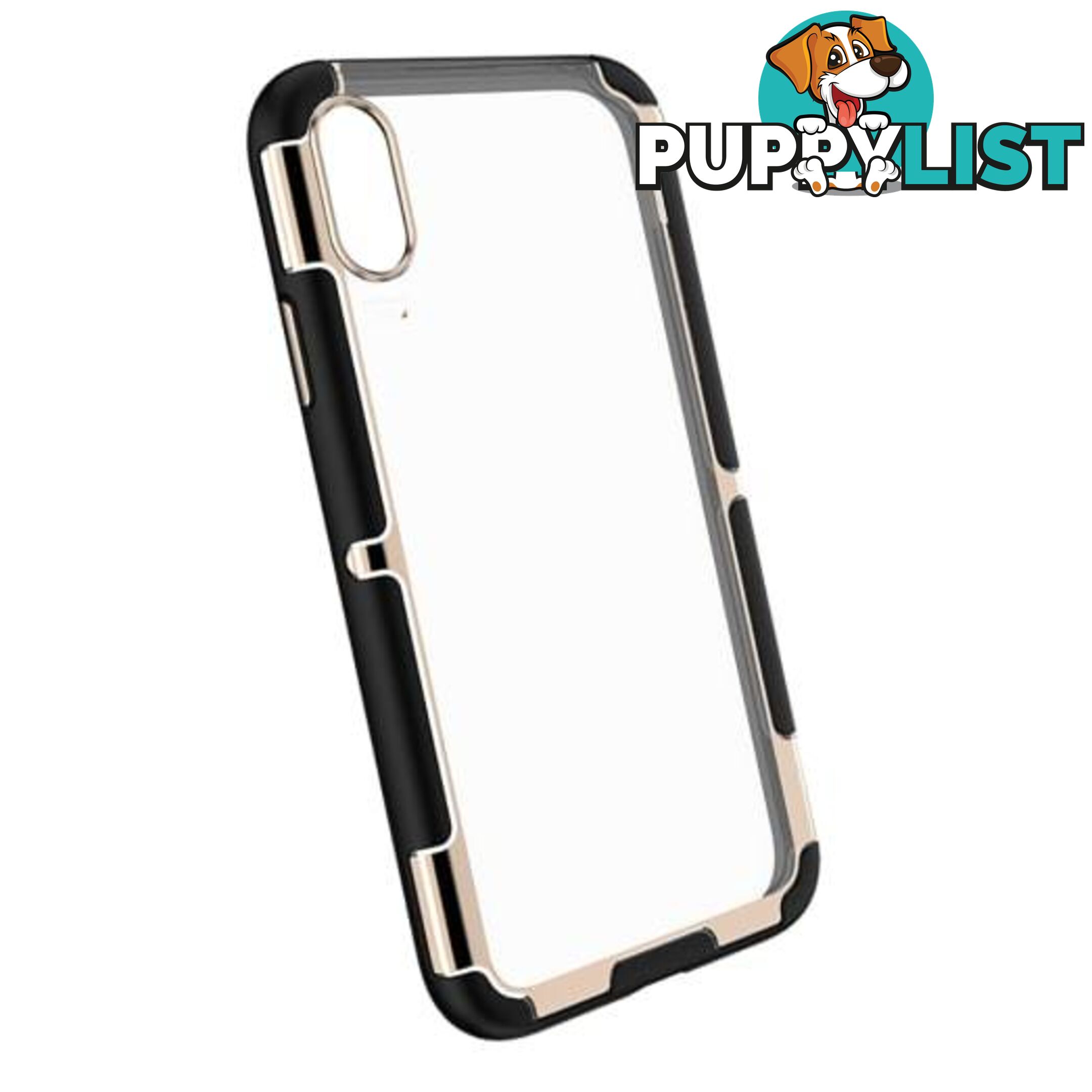 EFM Cayman D3O Case Armour For iPhone Xs Max - Gold Trim - EFM - 9319655065458