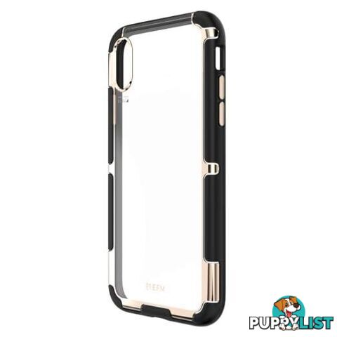 EFM Cayman D3O Case Armour For iPhone Xs Max - Gold Trim - EFM - 9319655065458