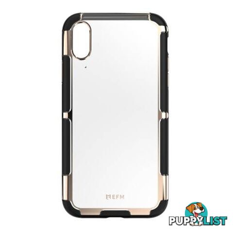 EFM Cayman D3O Case Armour For iPhone Xs Max - Gold Trim - EFM - 9319655065458