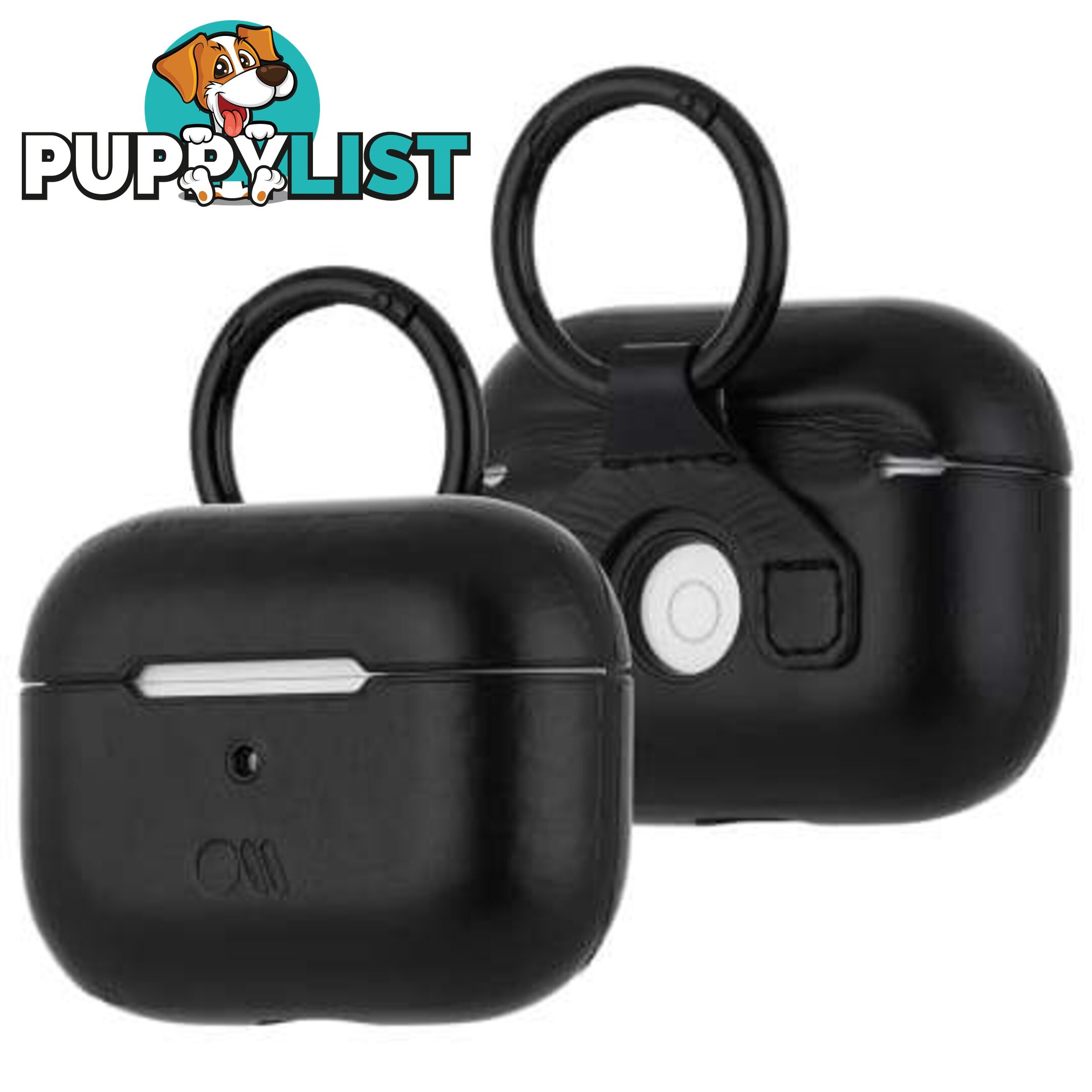 Case-Mate Hookups For AirPods PRO - Case-Mate - Leather Black - 846127191098