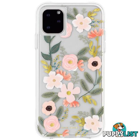 Case-Mate Rifle Paper Case For iPhone 11 Pro - Case-Mate - Wild Rose - 846127185707